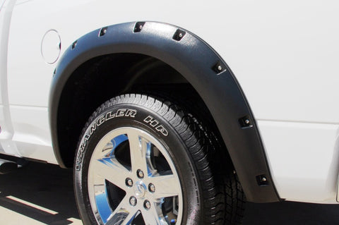 Lund 10-17 Dodge Ram 2500 RX-Rivet Style Smooth Elite Series Fender Flares - Black (2 Pc.) - RX205SB