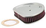 K&N Replacement Air Filter 1.625in H for Harley Davidson - HD-1499