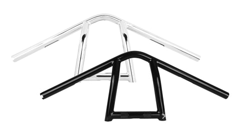 Burly Brand The Jim Bar 9in - Chrome - B12-6040C