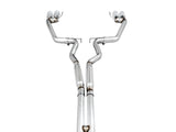 AWE Tuning 2018+ Ford Mustang GT (S550) Cat-Back Exhaust - Track Edition (Quad Chrome Silver Tips) - 3020-42064