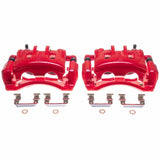 Power Stop 07-09 Hyundai Santa Fe Front Red Calipers - Pair - S3210