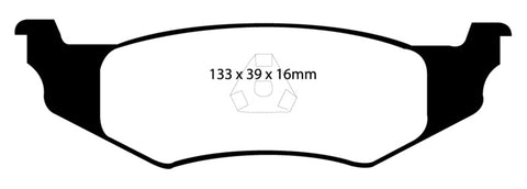 EBC 99-04 Chrysler 300M 3.5 Redstuff Rear Brake Pads - DP31066C