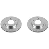 Power Stop 07-09 Kia Sorento Front Evolution Drilled & Slotted Rotors - Pair - JBR1518XPR