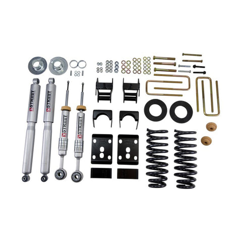Belltech Lowering Kit 09-13 Ford F150 Ext Cab Short Bed 2WD 2in or 3in F/4in Rear w/ Shocks - 981SP