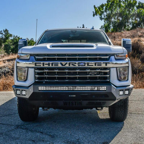 Westin 2020 Chevrolet Silverado 2500/3500 Pro-Mod Front Bumper - Textured Black - 58-41225