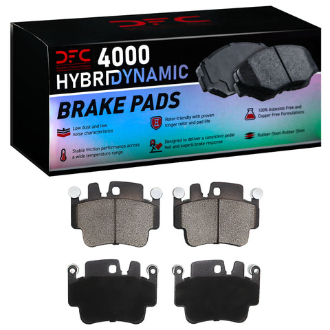 DFC 98-05 Porsche Boxster Front/Rear 4000 Hybridynamic Brake Pads - 4000-0917-00
