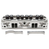 Edelbrock Cylinder Head SB Chrysler Victor In-Line 16 Complete w/ Solid Roller Springs - 61729