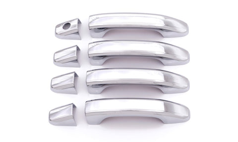 AVS 14-18 Chevy Silverado 1500 Door Handle Covers (4 Door) 8pc Set - Chrome - 685413