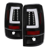 Spyder 00-06 GMC Yukon/Yukon XL V2 Light Bar LED Tail Lights - Black (ALT-YD-CD00V2-LBLED-BK) - 5084149