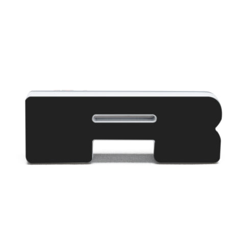 ORACLE Lighting Universal Illuminated LED Letter Badges - Matte Blk Surface Finish - R - 3141-R-001