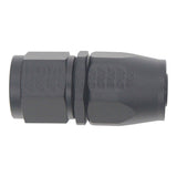 DeatschWerks 10AN Female Swivel Straight Hose End CPE - Anodized Matte Black - 6-02-0809-B