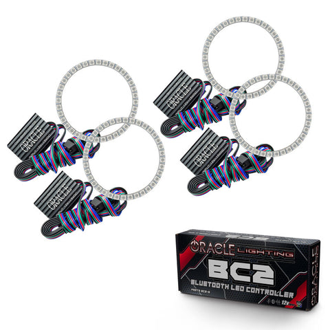 Oracle Mercedes Benz S-Class 07-09 Halo Kit - ColorSHIFT w/ BC1 Controller - 2700-335