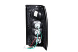 ANZO 1986-1993 Mazda B2000 Taillights Black - 211113