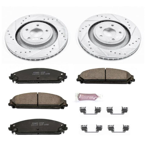 Power Stop 13-14 Chrysler 200 Front Z23 Evolution Sport Brake Kit - K5565