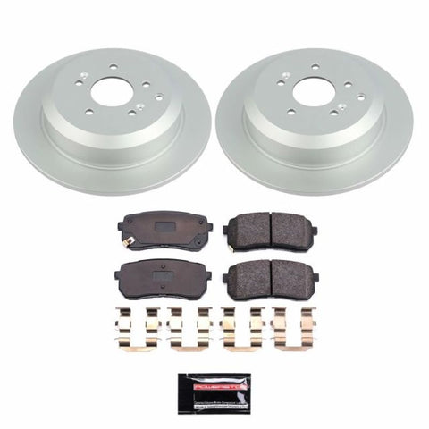 Power Stop 07-12 Hyundai Veracruz Rear Z17 Evolution Geomet Coated Brake Kit - CRK5920
