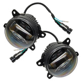 Oracle 4in High Performance LED Fog Light (Pair) - 6000K - 5868-504