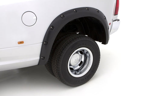 Lund 10-17 Dodge Ram 2500 RX-Rivet Style Smooth Elite Series Fender Flares - Black (2 Pc.) - RX205SB