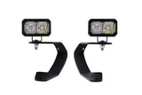 Diode Dynamics 10-21 Toyota 4Runner Stage Series 2in LED Ditch Light Kit Sport - White Combo - DD6750