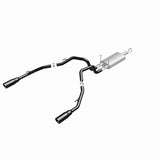 Magnaflow 09-15 Dodge Ram 1500 V8 Dual Spilt Rear Exit Black Stainless C/B Perf Exhaust - 15363