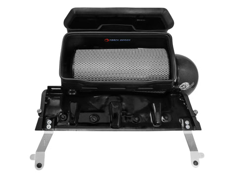 aFe 21-23 RAM 1500 TRX Track Series Carbon Fiber Cold Air Intake System w/ Pro DRY S - 57-10022D