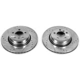 Power Stop 06-08 BMW 750i Rear Evolution Drilled & Slotted Rotors - Pair - EBR1024XPR