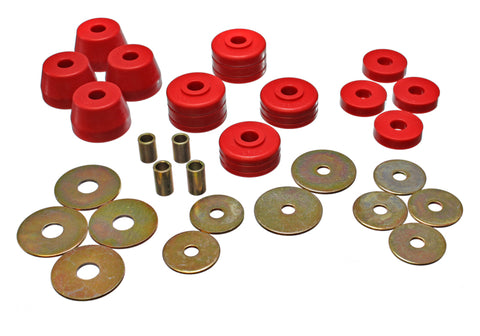 Energy Suspension 72-93 Ram Charger Body Cab Mount Set - 5.4101R