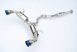 Invidia 12+ Subaru BRZ / Toyota 86 N2 60mm Single Layer Titanium Burnt Tips Cat-Back Exhaust - HS12SST6N21GT