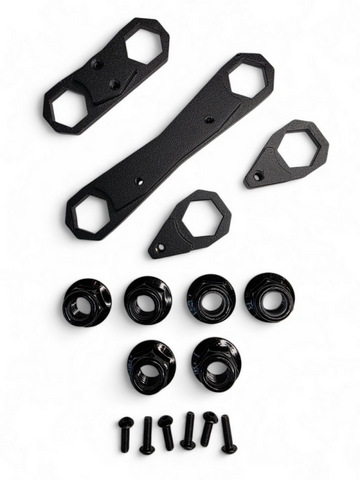 Elektric Offroad 2024+ Can Am Maverick R Rear Link Nut Plate Kit - RVMSA0001