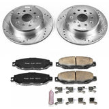 Power Stop 93-94 Lexus LS400 Rear Z23 Evolution Sport Brake Kit - K1081