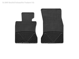 WeatherTech 04-07 BMW 525i Front Rubber Mats - Black - W62