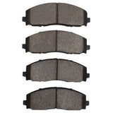 DFC 12-26 Volkswagen Routan Front 4000 Hybridynamic Brake Pads - 4000-1589-00