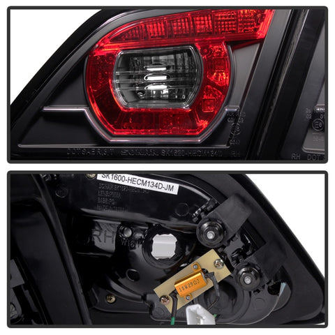 Spyder Chevy SS 2014-2016 LED Tail Lights Black ALT-YD-CVSS14-LED-BK - 5080974