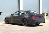 Dinan 20-24 BMW M340i/M440i (G20/G22/G23/G26) Free Flow Axleback Exhaust System - Black Tips - D660-0085-BLK