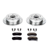 Power Stop 06-12 Mitsubishi Eclipse Rear Z23 Evolution Sport Brake Kit - K155