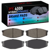 DFC 81-95 Toyota Pickup Front 4000 Hybridynamic Brake Pads - 4000-0207-00