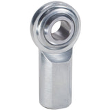 QA1 C Series 2-Pc Rod End - Female/Left Hand - .5in Bore x 1/2-20 - Carbon Steel - CFL8