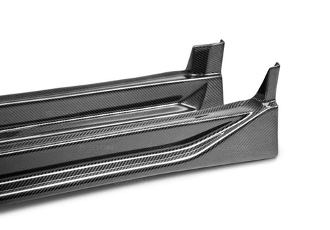 Seibon 04-05 Subaru WRX CW Carbon Fiber Side Skirts - SS0405SBIMP-CW