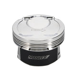 Manley Ford 3.5L Ecoboost 3.642in Bore 1.239in Comp Height -8.5cc Dish Extreme Duty Piston Set - 594800CE-6