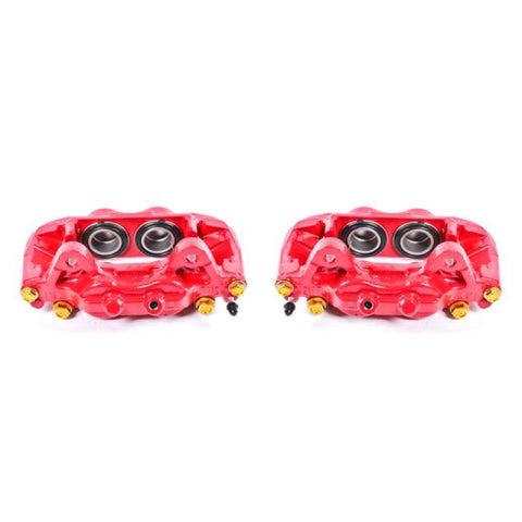 Power Stop 01-07 Toyota Sequoia Front Red Calipers w/o Brackets - Pair - S2712