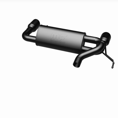 MagnaFlow 2021 Ford Bronco 2.3L I-4 Axle-Back Exhaust w/ Dual Split Rear Style Exit- Black Tips - 19555
