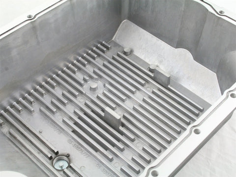 afe Transmission Pan (Black); Ford Diesel Trucks 03-10 V8-6.0/6.4L (td) - 46-70122-1