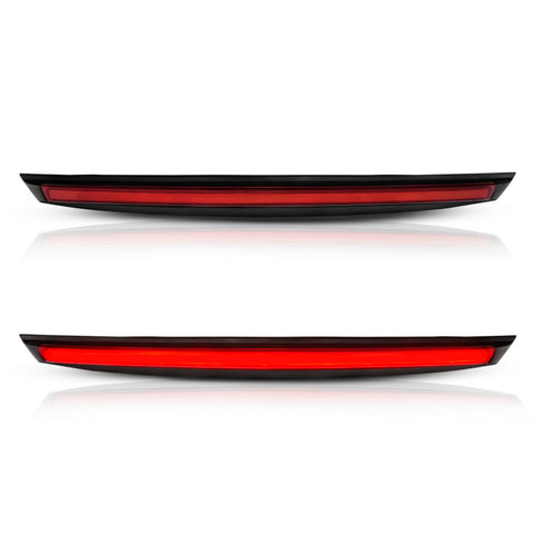 ANZO 2007-2014 Chevrolet Suburban 1500 LED 3rd Brake Light Black Housing Red Lens w/ Spoiler 1pc - 531110