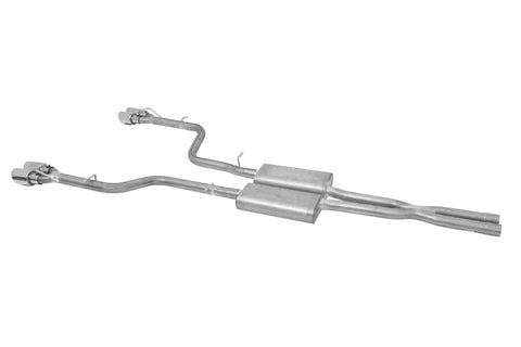 Gibson 15-16 Dodge Challenger R/T 5.7L 2.5in Cat-Back Dual Exhaust - Stainless - 617009