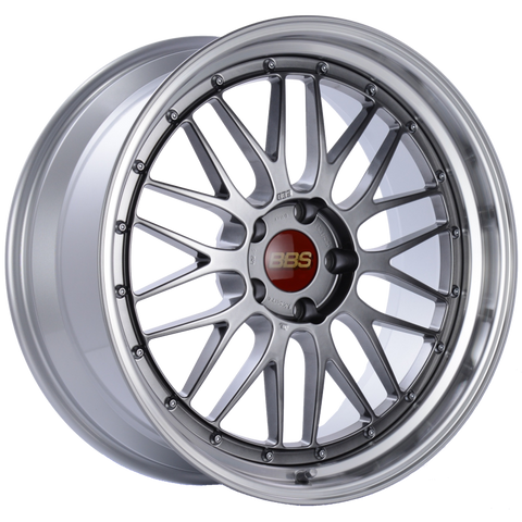 BBS LM 20x9 5x120 ET15 Diamond Black Center Diamond Cut Lip Wheel -82mm PFS/Clip Required - LM225DBPK