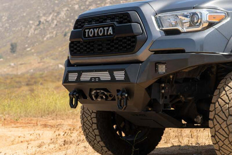 DV8 16-23 Toyota Tacoma MTO Series Winch Front Bumper - FBTT1-07