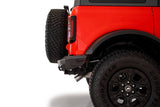 Addictive Desert Designs 2021+ Ford Bronco Rock Fighter Rear Bumper - Hammer Black - R23012NA01NA