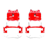 Power Stop 99-02 Jeep Grand Cherokee Front Red Calipers w/Brackets - Pair - S4810