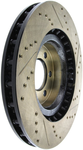 StopTech Slotted & Drilled Sport Brake Rotor - 127.63036R