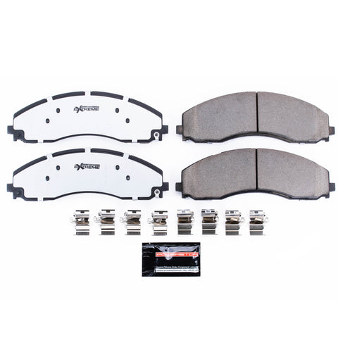 Power Stop 17-19 Ford F-450 Super Duty Rear Z36 Truck & Tow Brake Pads w/Hardware - Z36-2018A