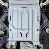 Rival 2024-2026 Ford Ranger Ford Ranger Raptor Aluminum Transmission And Cat Converter Skid Plate - 2333.1886.4.6